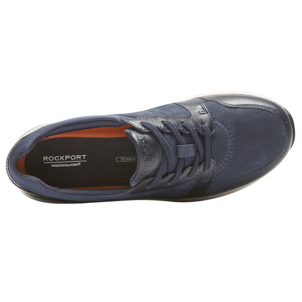Rockport Sneakers Dam Blå - Trustride Derby Trainer - ILRJF8517